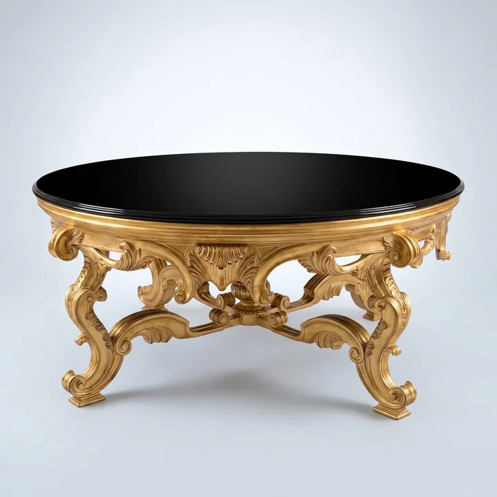 Table centrale Antik — mobilier classique fait main par Artlife 1974