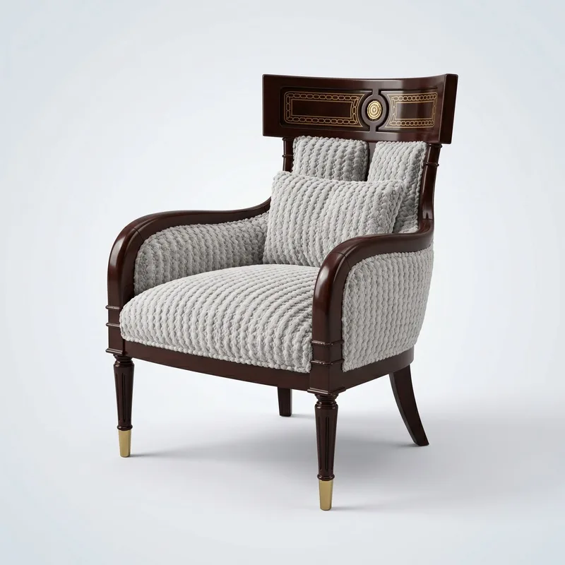 Bella Marküterili Armchair — handmade classical furniture by Artlife 1974