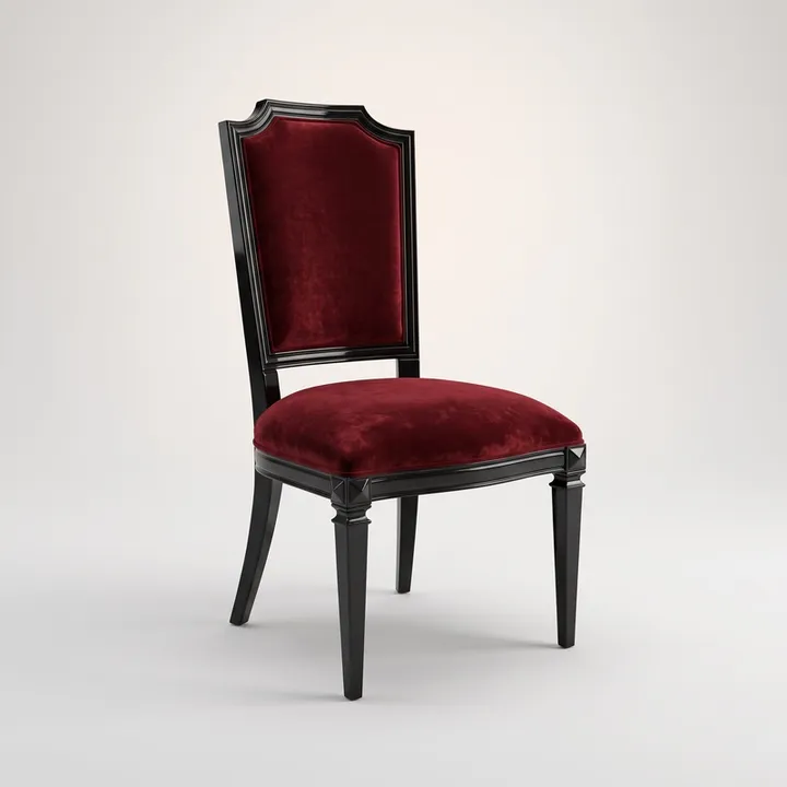 Chaise Black — mobilier classique fait main par Artlife 1974