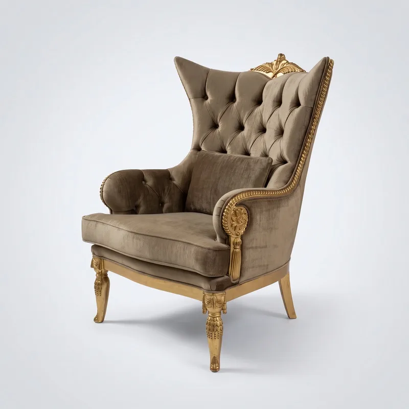 Burgu Armchair — handmade classical furniture by Artlife 1974