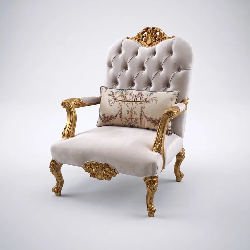 Fauteuil Cidde — mobilier classique fait main par Artlife 1974