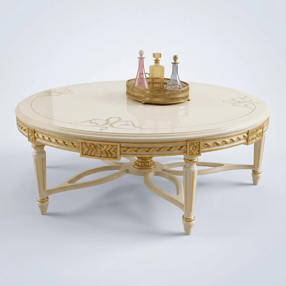 Daisy Coffee Table — handmade classical furniture by Artlife 1974