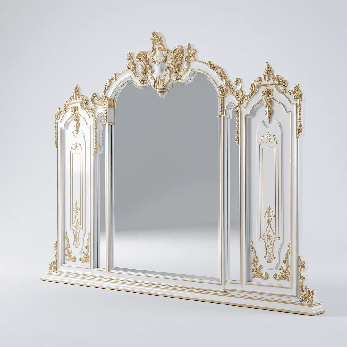 Daisy Mirror — handmade classical furniture by Artlife 1974