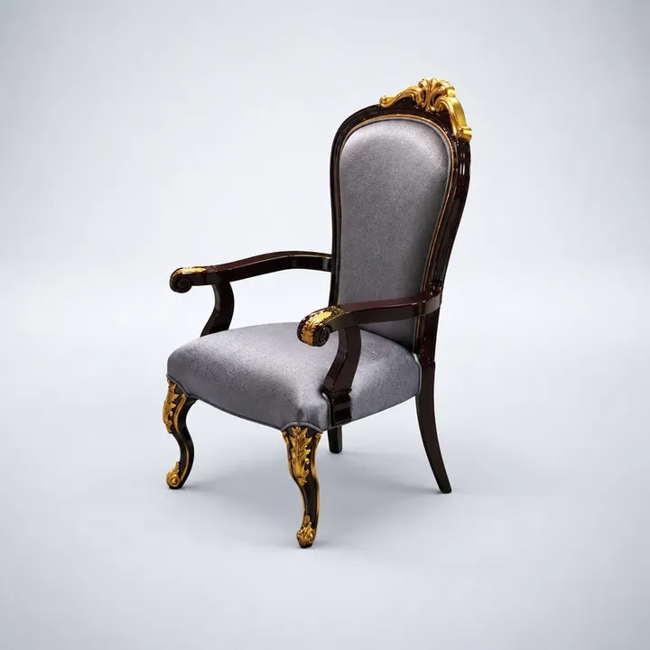 Chaise à accoudoirs Floransa — mobilier classique fait main par Artlife 1974
