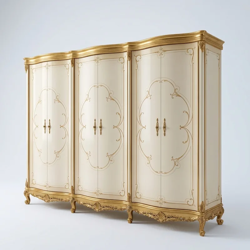 Glorya Wardrobe — handmade classical furniture by Artlife 1974