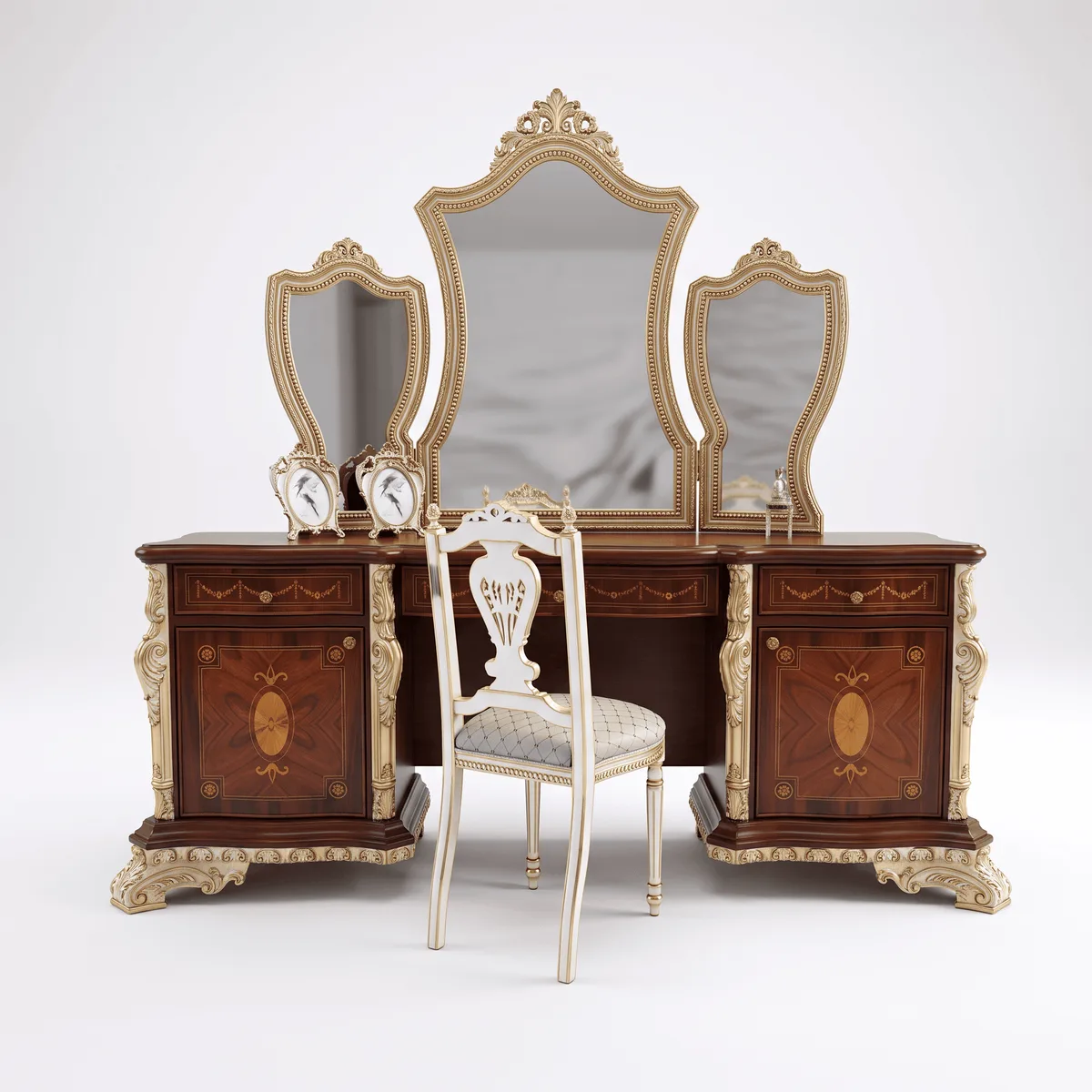 Jemma Vanity Set — handmade classical furniture by Artlife 1974