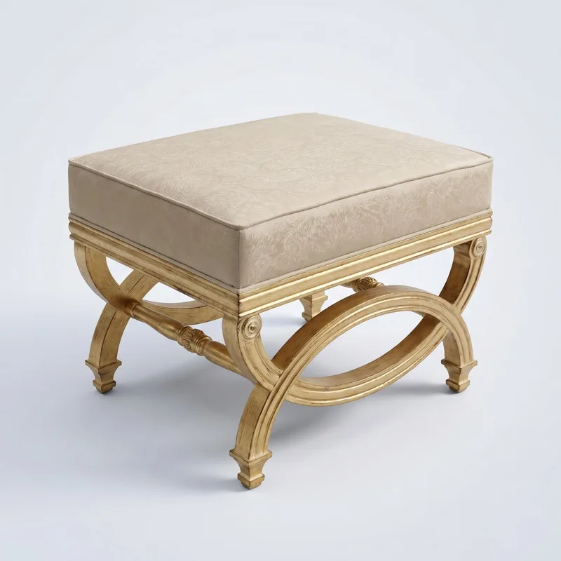 Lidya Pouf — handmade classical furniture by Artlife 1974