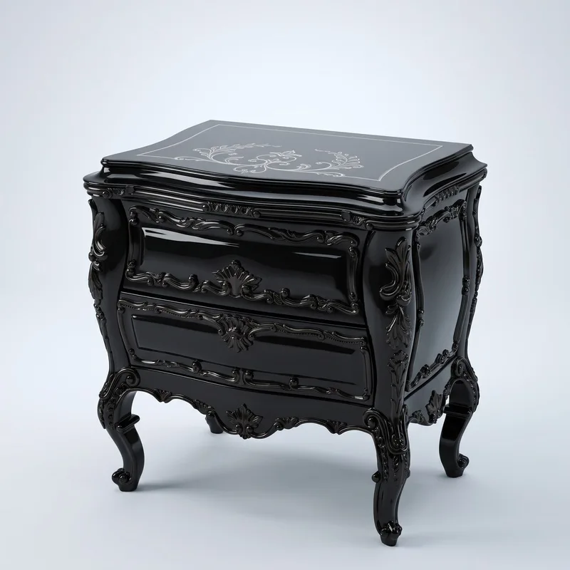 Lui Nightstand — handmade classical furniture by Artlife 1974