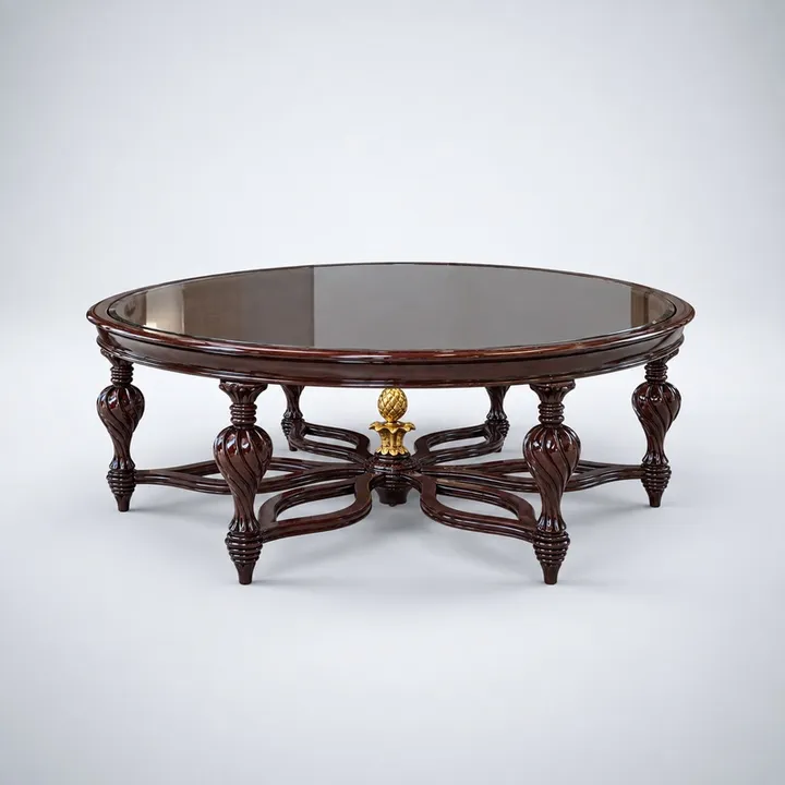 طاولة وسط ماسيمو — أثاث كلاسيكي مصنوع يدويًا من آرت لايف 1974