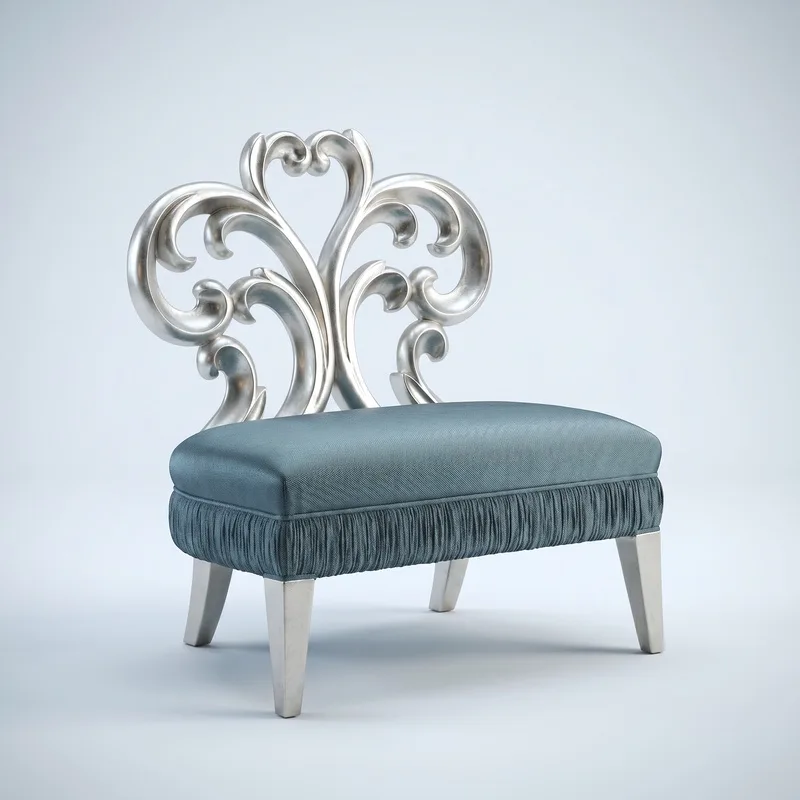 Nora Carved Armchair — handmade classical furniture by Artlife 1974