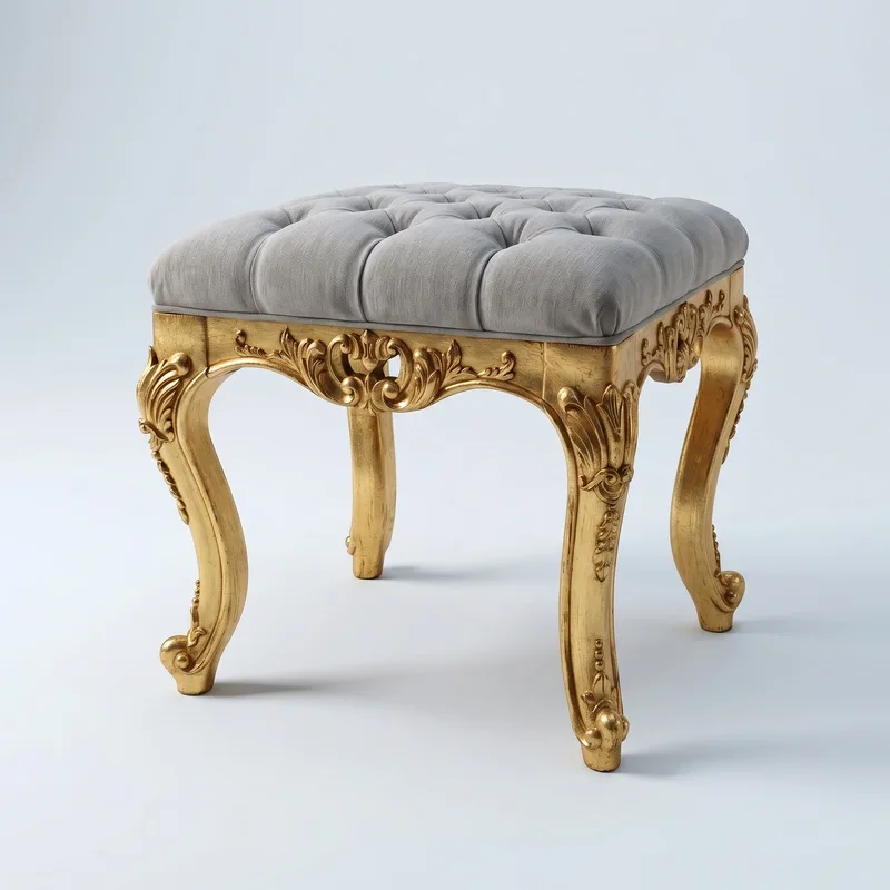 Oyma Pouf — handmade classical furniture by Artlife 1974