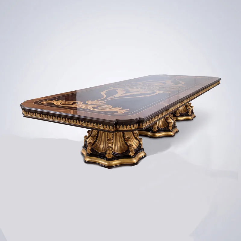 Patrik Rose Dining Table — handmade classical furniture by Artlife 1974