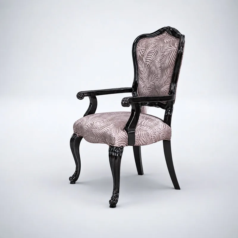 Perla Carver Chair — handmade classical furniture by Artlife 1974
